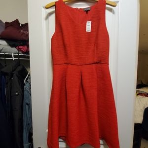 The Limited Red A Line Dress